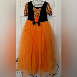 Beautiful girls, witch dress